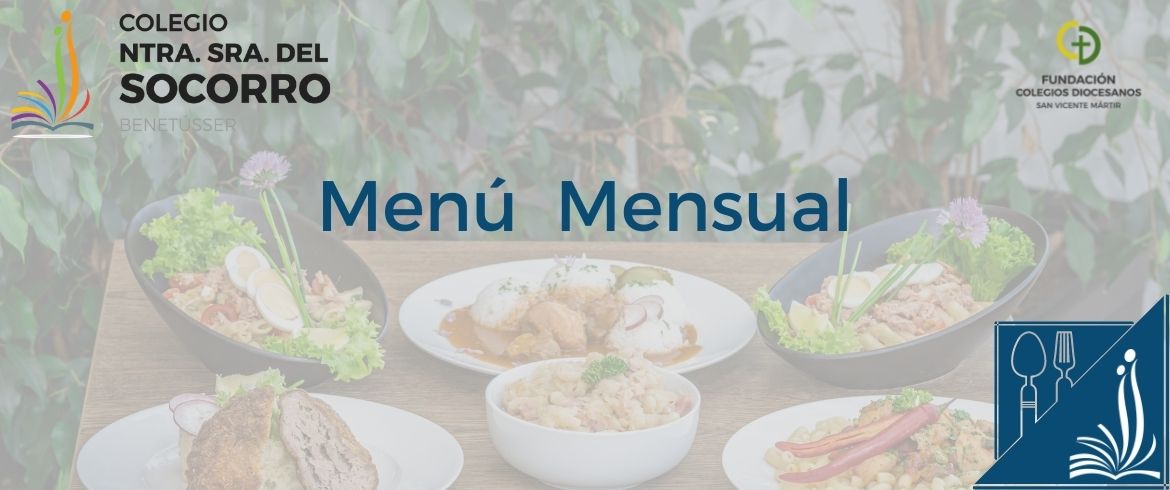Menú comedor febrero